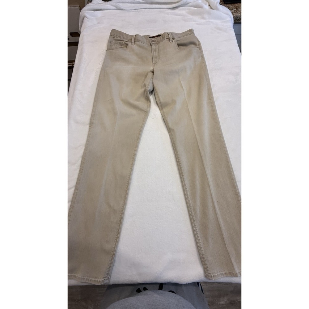 Alberto Stone DS Denim Modern Fit Jeans Mens‎ 38x34 Beige Stretch Germany